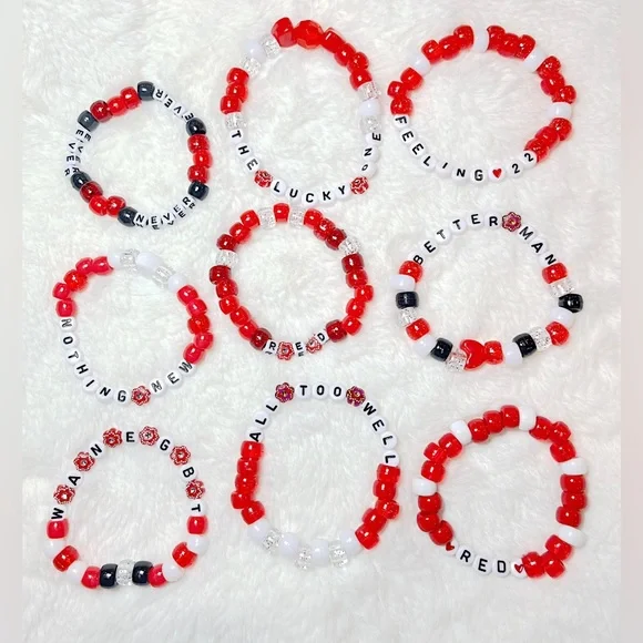 Taylor Swift Jewelry Red Taylor Swift Eras Tour Friendship